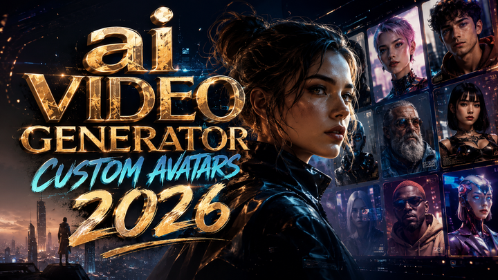 AI Video Generator Custom Avatars 2026: Future of Content