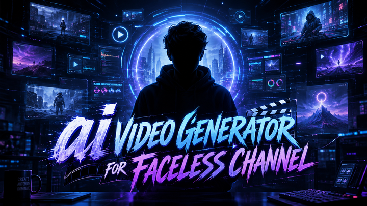 Top AI Video Generator for Faceless Channels (2026)