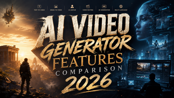 AI Video Generator Features Comparison 2026: Top Picks