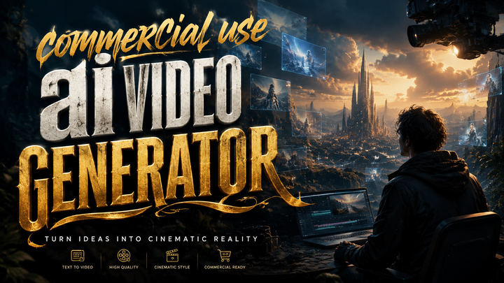Best Commercial Use AI Video Generator 2026: Top Picks