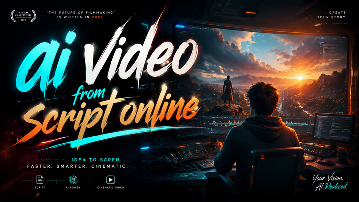 AI Video from Script Online 2026: Turn Text into Cinematic Clips