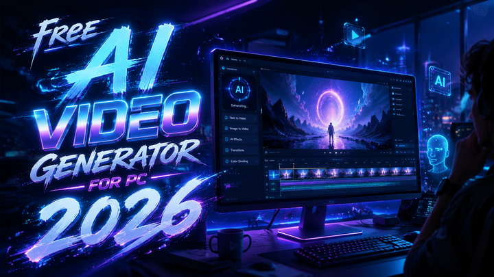 The Best Free AI Video Generator for PC 2026