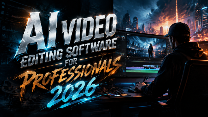 Logiciel de montage vidéo IA pour professionnels 2026 : Meilleurs choix