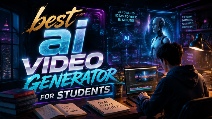 Best AI Video Generator for Students (2026): Top Tools Reviewed