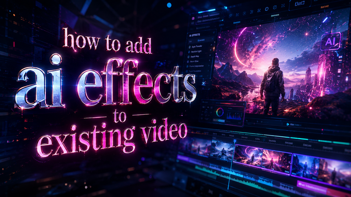 How to Add AI Effects to Existing Video (2026 Guide)