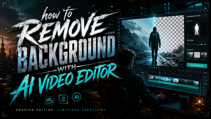 How to Remove Background with AI Video Editor (2026)