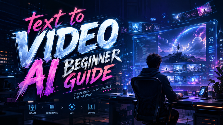 The Complete Text to Video AI Beginner Guide 2026