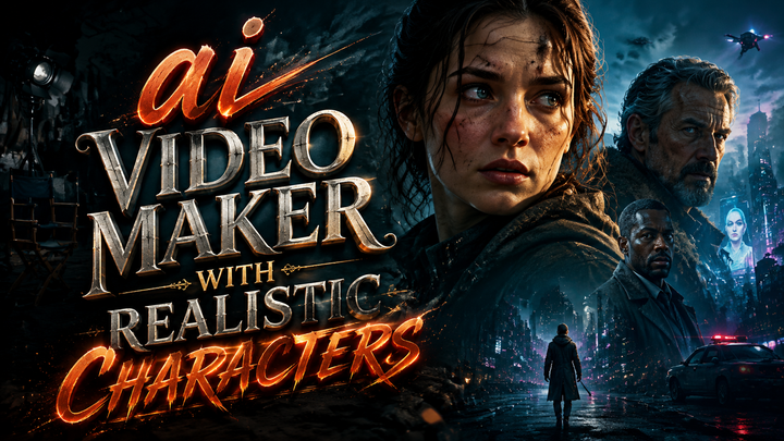 AI Video Maker with Realistic Characters 2026: Next-Gen Creation