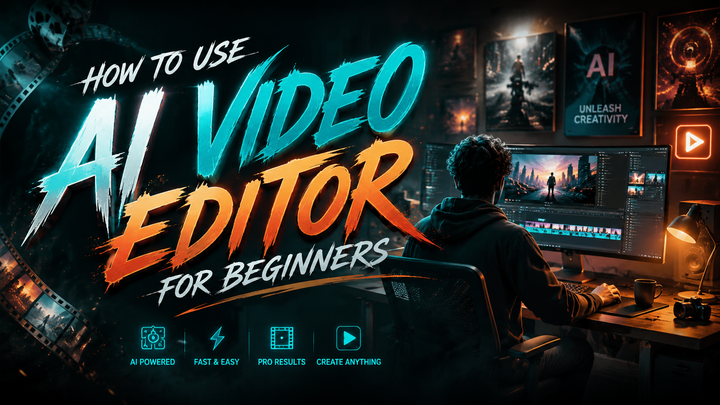 How to Use AI Video Editor for Beginners (2026 Guide)