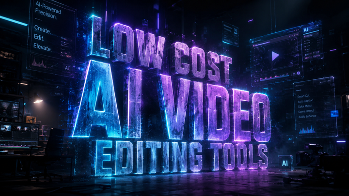 10 Best Low Cost AI Video Editing Tools to Use in 2026