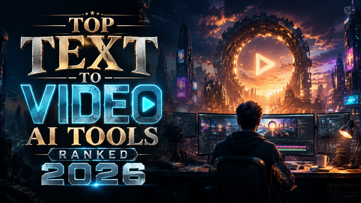 Top Text to Video AI Tools Ranked 2026: Best Picks