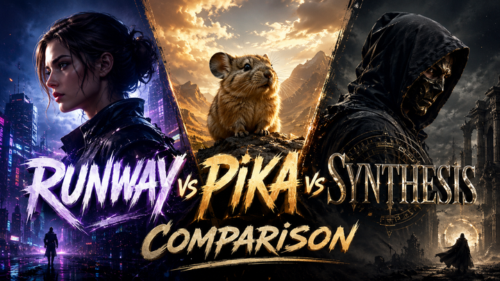 Runway vs Pika vs Synthesis Comparison (2026): Best AI Video Tools