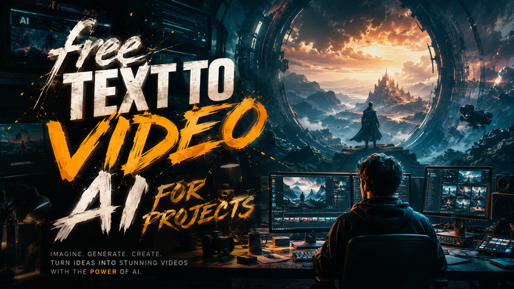 Free Text to Video AI for Projects in 2026