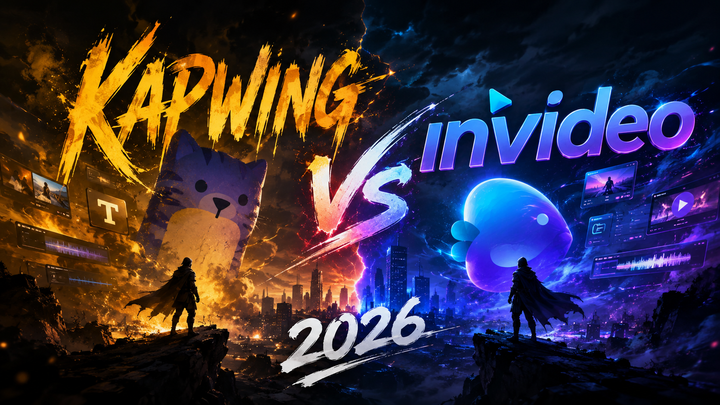 Kapwing vs InVideo 2026: Welcher Video-Editor gewinnt?
