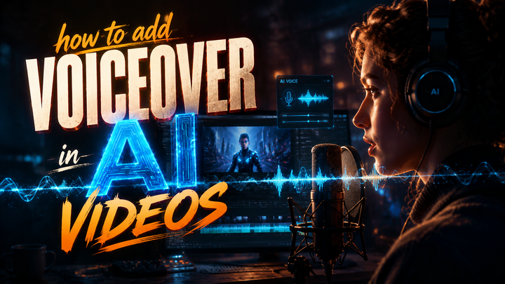 How to Add Voiceover in AI Videos (2026 Guide)