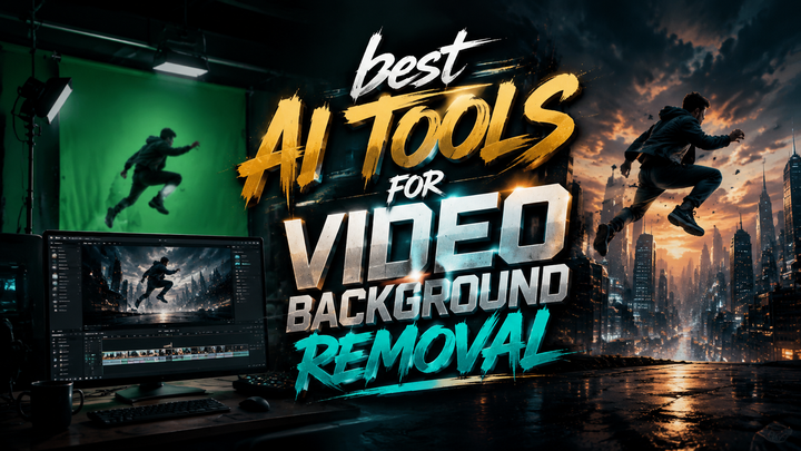 Beste KI-Tools für Video-Hintergrundentfernung 2026