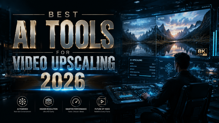 Beste KI-Tools für Video-Upscaling 2026 im Test