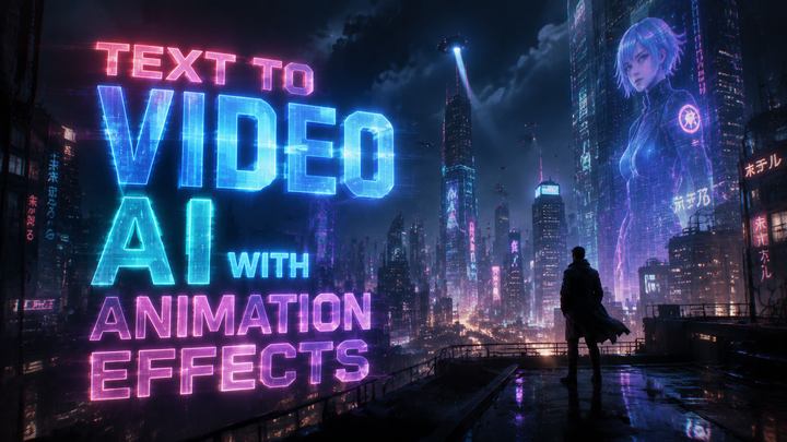 Text zu Video KI mit Animationseffekten: 2026 Guide