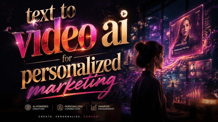 IA de Texto a Video para Marketing Personalizado en 2026