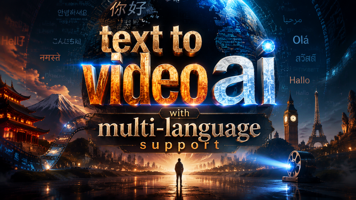Text to Video AI with Multi-Language Support (2026 Trends)