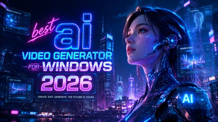 Mejor generador de videos con IA para Windows 2026