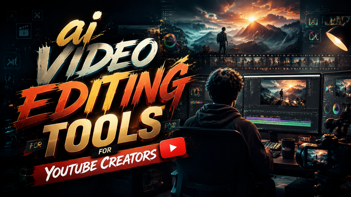 Herramientas de edición de vídeo con IA para creadores de YouTube