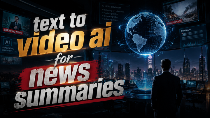Text to Video AI for News Summaries: 2026 Trends & Tools