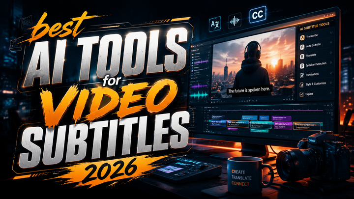 Best AI Tools for Video Subtitles in 2026: Top Picks