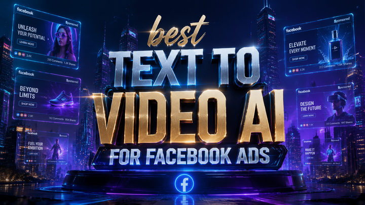 Best Text to Video AI for Facebook Ads in 2026 (Top Picks)