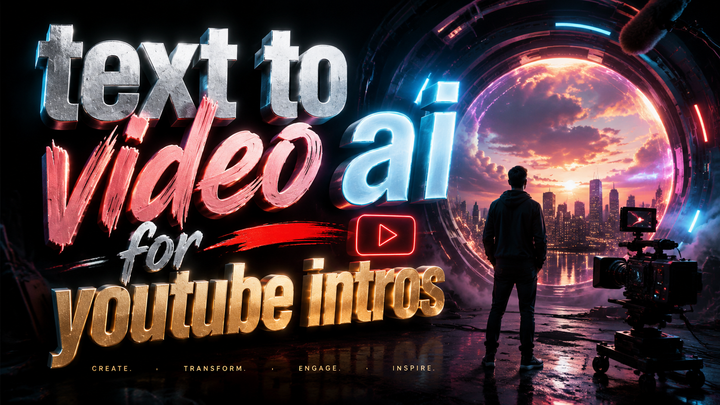 Text to Video AI for YouTube Intros: 2026's Top Tools