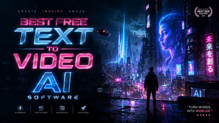 Best Free Text to Video AI Software in 2026 (Top Picks)