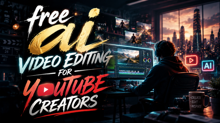Free AI Video Editing for YouTube Creators (2026 Tools & Tips)