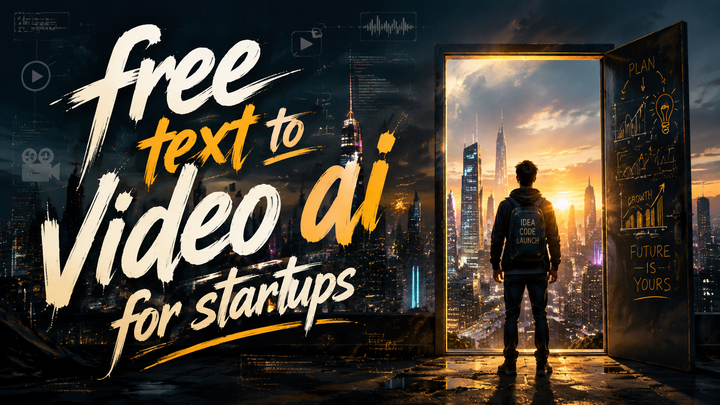 Free Text to Video AI for Startups: 2026's Top Tools