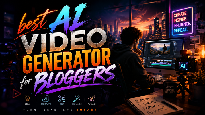Best AI Video Generator for Bloggers in 2026: Top Picks