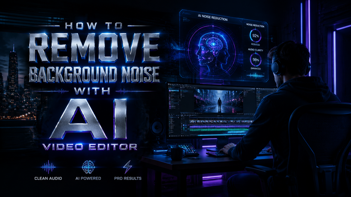 How to Remove Background Noise with AI Video Editor (2026 Guide)