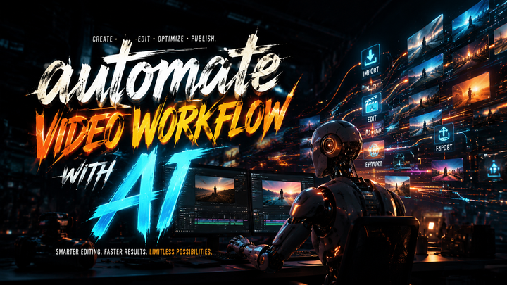 Video-Workflow mit KI automatisieren – Effizienz steigern