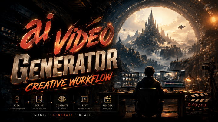 Flujo creativo con generador de videos IA: Guía 2026