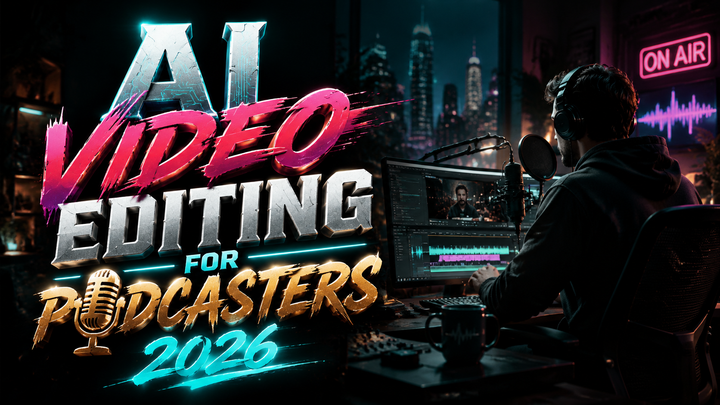 Edición de Vídeo con IA para Podcasters en 2026