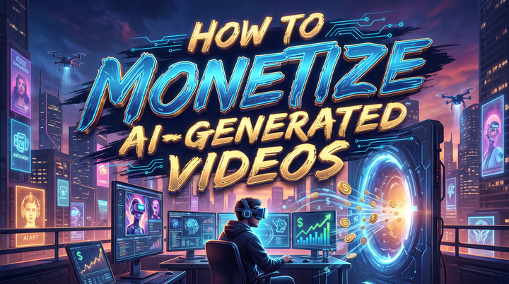 Cómo monetizar videos generados con IA en 2026