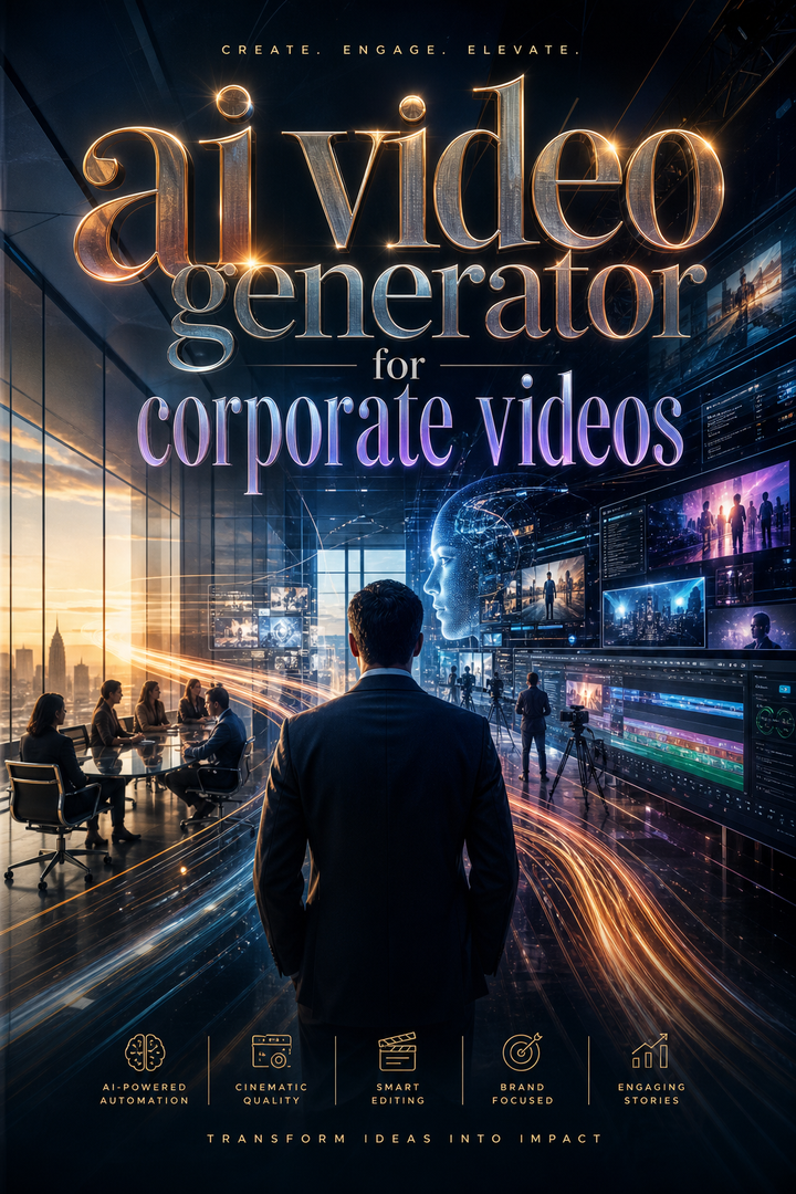 AI Video Generator for Corporate Videos (2026): Future of Brand Storytelling