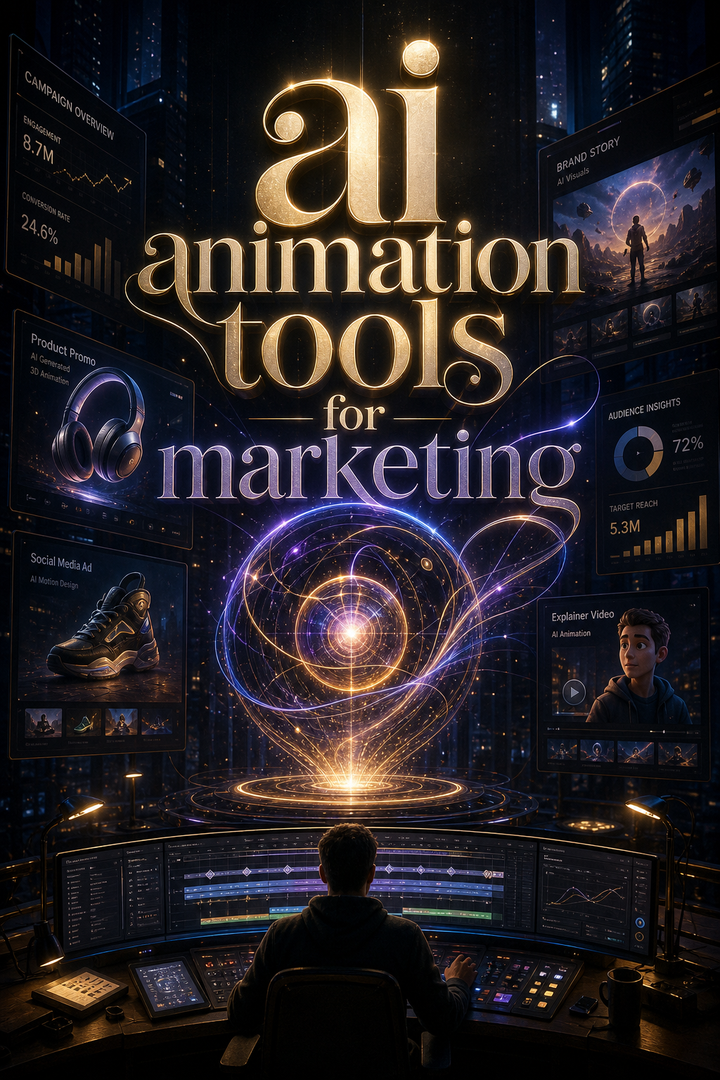 Ferramentas de Animação com IA para Marketing em 2026
