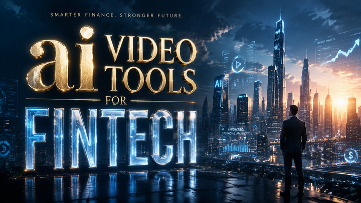 Herramientas de video con IA para fintech en 2026