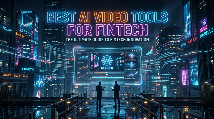 Mejores herramientas de video con IA para fintech en 2026