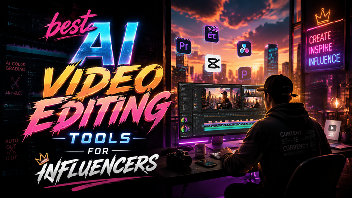 Las mejores herramientas de edición de vídeo con IA para influencers (2026)