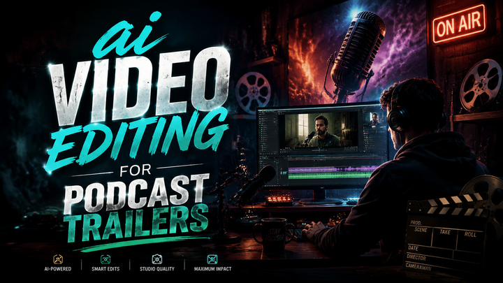 Edición de Videos con IA para Trailers de Podcasts en 2026