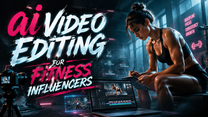 Edición de Vídeo con IA para Influencers Fitness en 2026