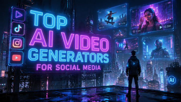 Los mejores generadores de videos con IA para redes sociales (2026)