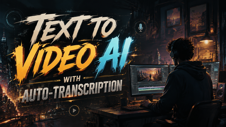 Text to Video AI with Auto-Transcription: 2026's Top Tools