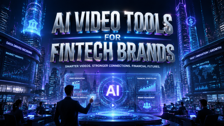 Top AI Video Tools for Fintech Brands in 2026 | Expert Picks