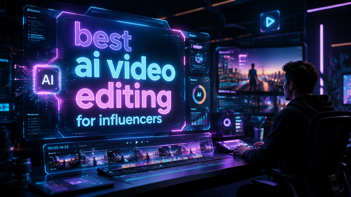 Mejor IA para edición de videos para influencers en 2026